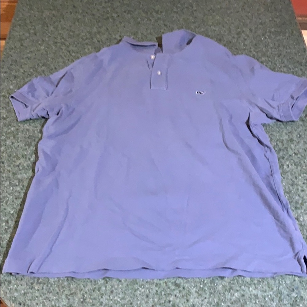 Men’s Blue Vineyard Vines Polo Size Large